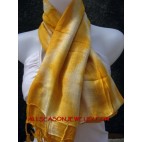 Cottons Scarf Yellow Color Mix